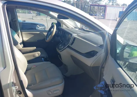 2015 Toyota Sienna Xle 8 Passenger из США, поврежденный, VIN 5TDYK3DC6FS544530
